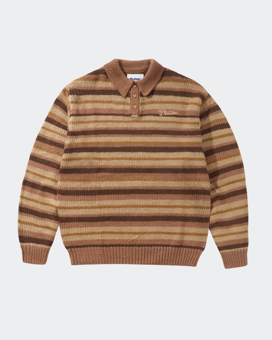 Butter Goods Ombre Stripe Knit Sweater