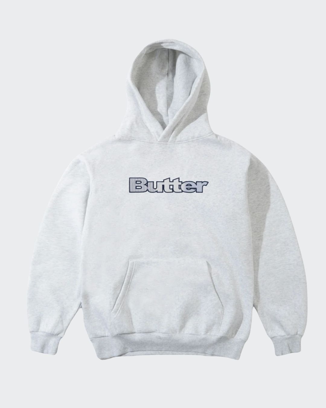 Butter Goods Stripe Logo Applique Hoodie Butter Goods Stripe Logo Applique Hoodie