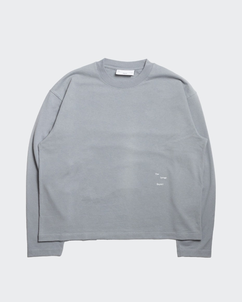 The Savage Report Logo Bar L/S T-shirt